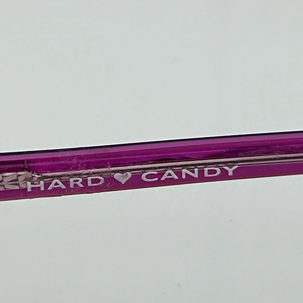 Hard Candy HC22 MBLK Women Eyeglasses Frame Black Plastic Full Rim 52-15-140 mm